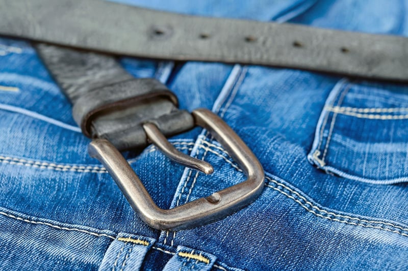 Upcycled denim accessories